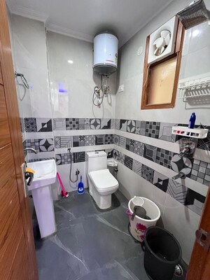 Bathroom in 2 BHK Builder Floor at Panchsheel Vihar – for Rent