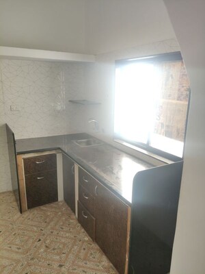 Kitchen in 1 RK Independent House at Ellisbridge – for Rent