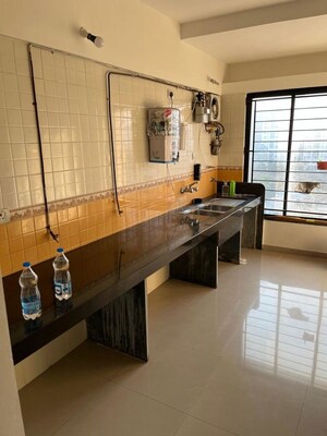 Kitchen in 3 BHK Apartment at Shree Bal Kapil Aasmant, Pashan – for Rent