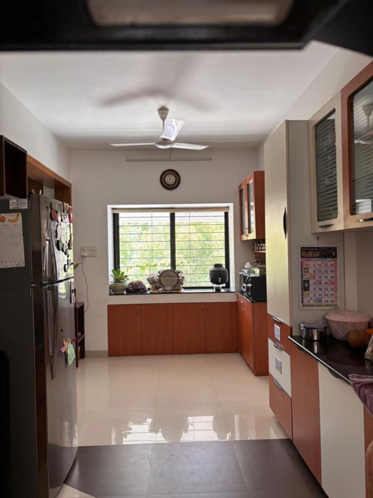 Kitchen, arun-sane-orchid-towers 3 Bedroom 1500 Sq.Ft. Apartment In Baner Pune 10391446