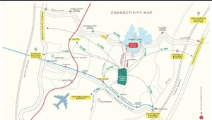 3 BHK Apartment – Map Location View at Nahar Amrit Shakti, Chandivali - for Sale