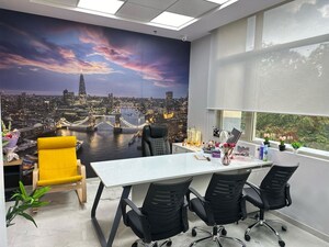 Team Area in  Office Space at Lodha Supremus Kolshet Road, Kolshet Road – for Rent