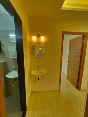 Bathroom in 3 BHK Apartment at Je And Vee Om Trimurti, Malad East – for Sale