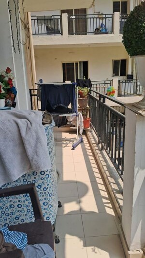 Balcony in 3 BHK Apartment at Amrapali Silicon City, Sector 76 – for Rent