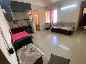 Living Room in 1 BHK Apartment at Wave Dream Homes, Wave City – for Rent