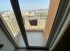Balcony in 1 BHK Apartment at Wave Dream Homes, Wave City – for Rent