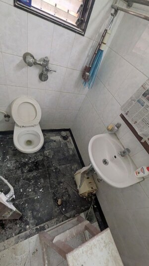 Bathroom in 2 BHK Apartment at Vrindavan Apartment Goregaon, Goregaon East – for Rent