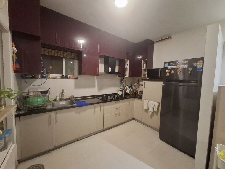 Kitchen, rohan-upavan 3 Bedroom 1528 Sq.Ft. Apartment In Hennur Bangalore 10391494