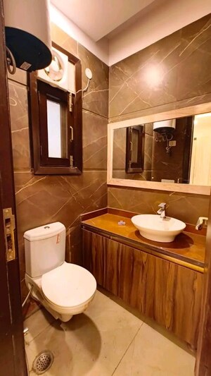 Kitchen in 3 BHK Apartment at Chattarpur – for Rent