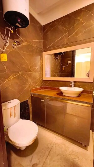 Kitchen in 3 BHK Apartment at Chattarpur – for Rent