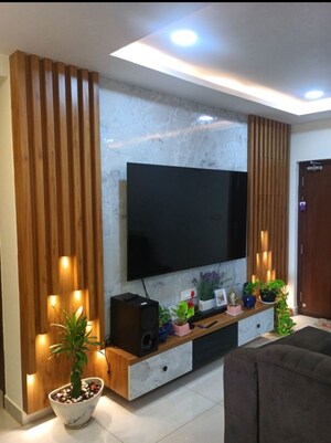 Living Room in 3 BHK Apartment at ASBL Spire, Kokapet – for Rent