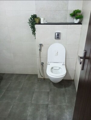 Bathroom in 3 BHK Apartment at ASBL Spire, Kokapet – for Rent