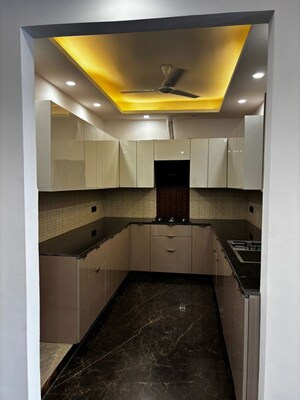 Kitchen in 3 BHK Builder Floor at Sushant Lok Iii – for Sale