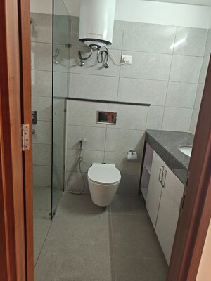 Bathroom in 2 BHK Apartment at Godrej Woods, Sector 43 – for Rent