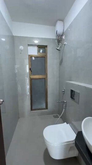 Bathroom in 2 BHK Apartment at Raymond Ten X Habitat, Pokhran Road No Two – for Rent