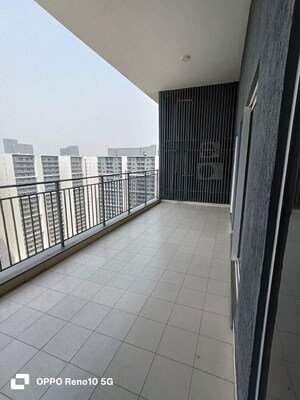 Balcony in 4 BHK Apartment at Godrej Woods, Sector 43 – for Rent