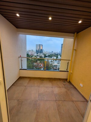 Balcony in 2 BHK Apartment at Northcape Venicia, Baner – for Rent