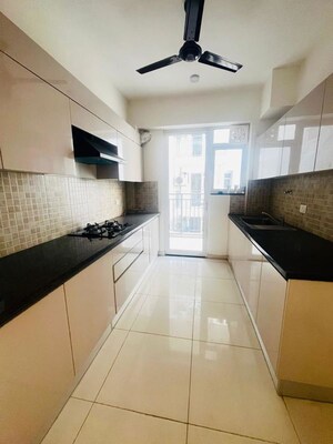 Kitchen in 3 BHK Apartment at Godrej Woods, Sector 43 – for Rent