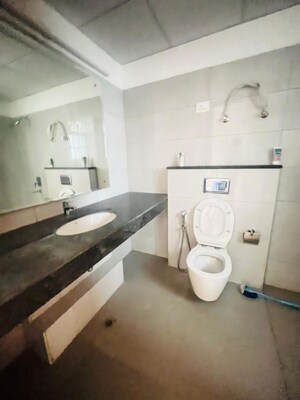 Bathroom in 3 BHK Apartment at Godrej Woods, Sector 43 – for Rent