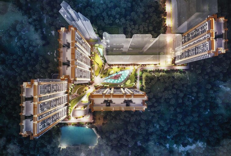 Exterior View, m3m-capital 3 Bedroom 1605 Sq.Ft. Apartment In Sector 113 Gurgaon 10391586