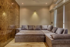 Living Room in  Office Space at Shilp Epitome, Bodakdev – for Rent