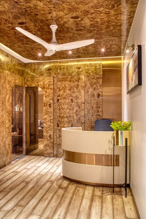 Bathroom in  Office Space at Shilp Epitome, Bodakdev – for Rent