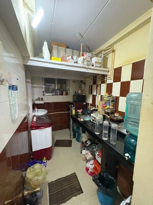 Kitchen in 1 BHK Apartment at MHADA Prakash Cotton Mill, Lower Parel – for Rent