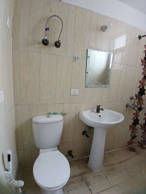 Bathroom in 3 BHK Apartment at Prateek Wisteria, Sector 77 – for Rent