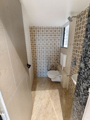Bathroom in 1 BHK Apartment at Uma The Nature, Titwala – for Sale