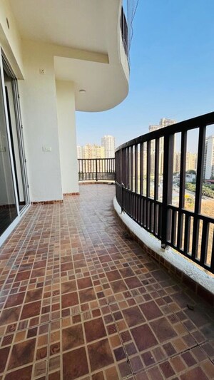 Balcony in 3.5 BHK Apartment at Dasnac The Jewel, Sector 75 – for Rent
