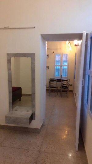 Building Lobby in 3 BHK Apartment at Greater Kailash ii – for Rent