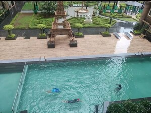Swimming Pool in 3 BHK Apartment at Kanakia Paris, Bandra East – for Rent