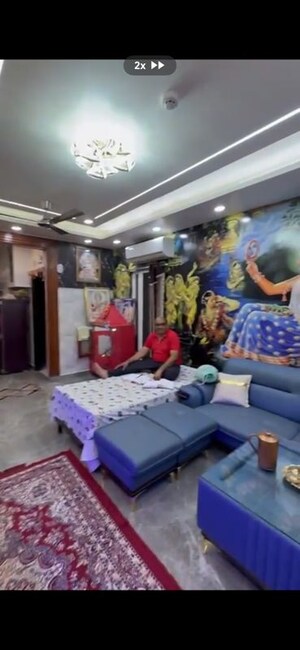 Living Room in 2 BHK Apartment at SG Shikhar Height, Siddharth Vihar – for Sale
