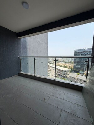 Balcony in 3 BHK Apartment at Jhamtani Nandan Ace, Balewadi – for Rent