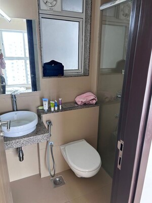 Bathroom in 1 BHK Builder Floor at JP Parkway, Andheri East – for Sale