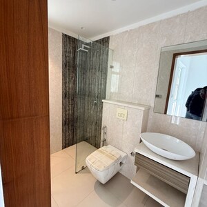 Bathroom in 3 BHK Apartment at Conscient Heritage Max, Sector 102 – for Rent