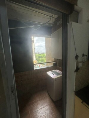 Bathroom in 2 BHK Apartment at Saarrthi Skybay, Mahalunge – for Rent