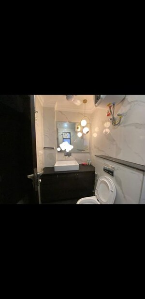 Bathroom in 3 BHK Apartment at Conscient Heritage Max, Sector 102 – for Rent