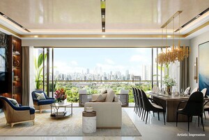 Team Area in 4 BHK Apartment at Piramal Aranya, Byculla – for Rent