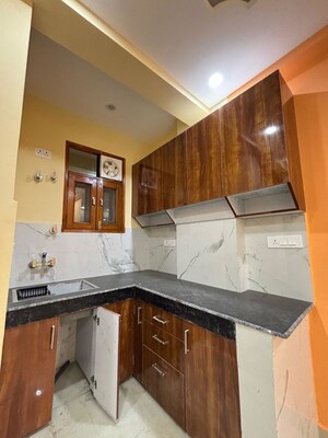 Kitchen in 1 BHK Apartment at Palm Residency Chhatarpur, Chattarpur – for Rent