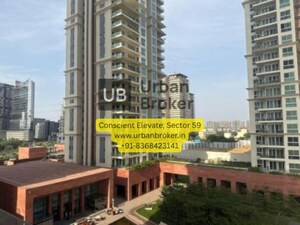 3 BHK Apartment – Exterior View View at Conscient Hines Elevate, Sector 59 - for Rent