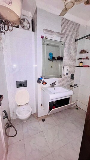 Bathroom in 2 BHK Builder Floor at Malviya Nagar – for Rent