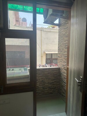 Bathroom in 2 BHK Builder Floor at Malviya Nagar – for Rent