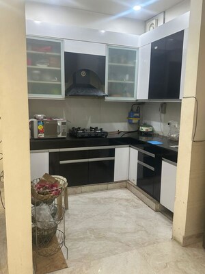 Kitchen in 2 BHK Builder Floor at Malviya Nagar – for Rent