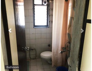 Bathroom in 1 BHK Apartment at Shriram Apartment, Malad East – for Rent