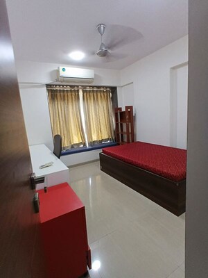 Master Bedroom in 2 BHK Apartment at Shrishti Synchronicity, Chandivali – for Rent