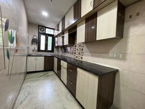 Kitchen in 3 BHK Apartment at Palm Residency Chhatarpur, Chattarpur – for Rent
