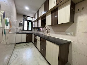 Kitchen in 3 BHK Apartment at Palm Residency Chhatarpur, Chattarpur – for Rent