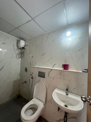 Bathroom in 2 BHK Apartment at Lodha Golden Dream, Dombivli East – for Rent