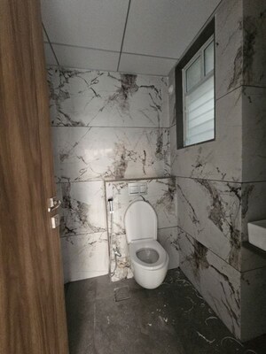 Bathroom in 2 BHK Apartment at RK Lunkad Nisarg Gandh, Wakad – for Rent